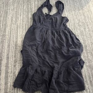 Universal Thread Dark Gray Maxi Dress